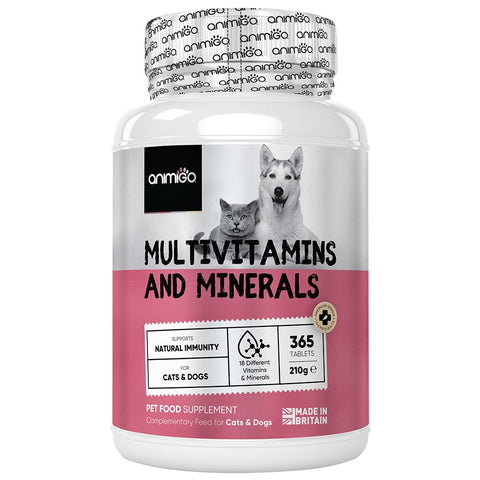 Multivitaminer och Mineraler för hundar och katter