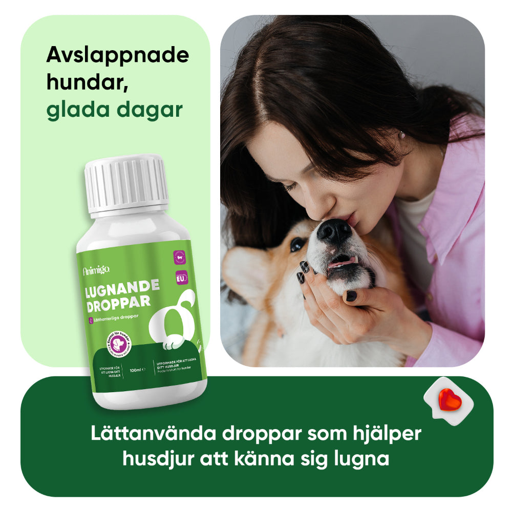 Lugnande droppar för hundar 100ml
