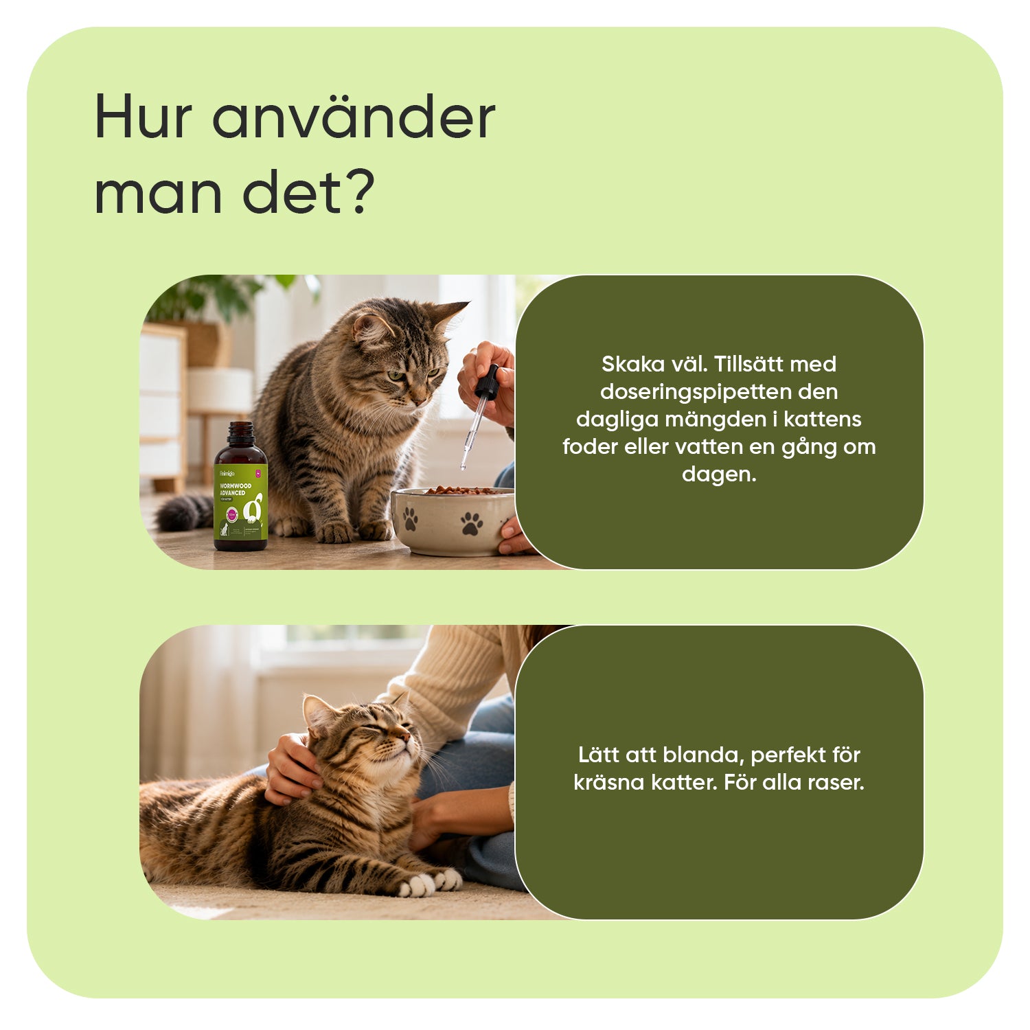 Malört Advanced för Katter 120ml Vätska