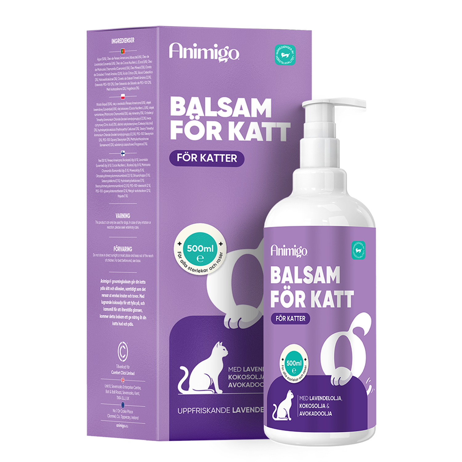 Vårdsbalsam för Katter 500ml