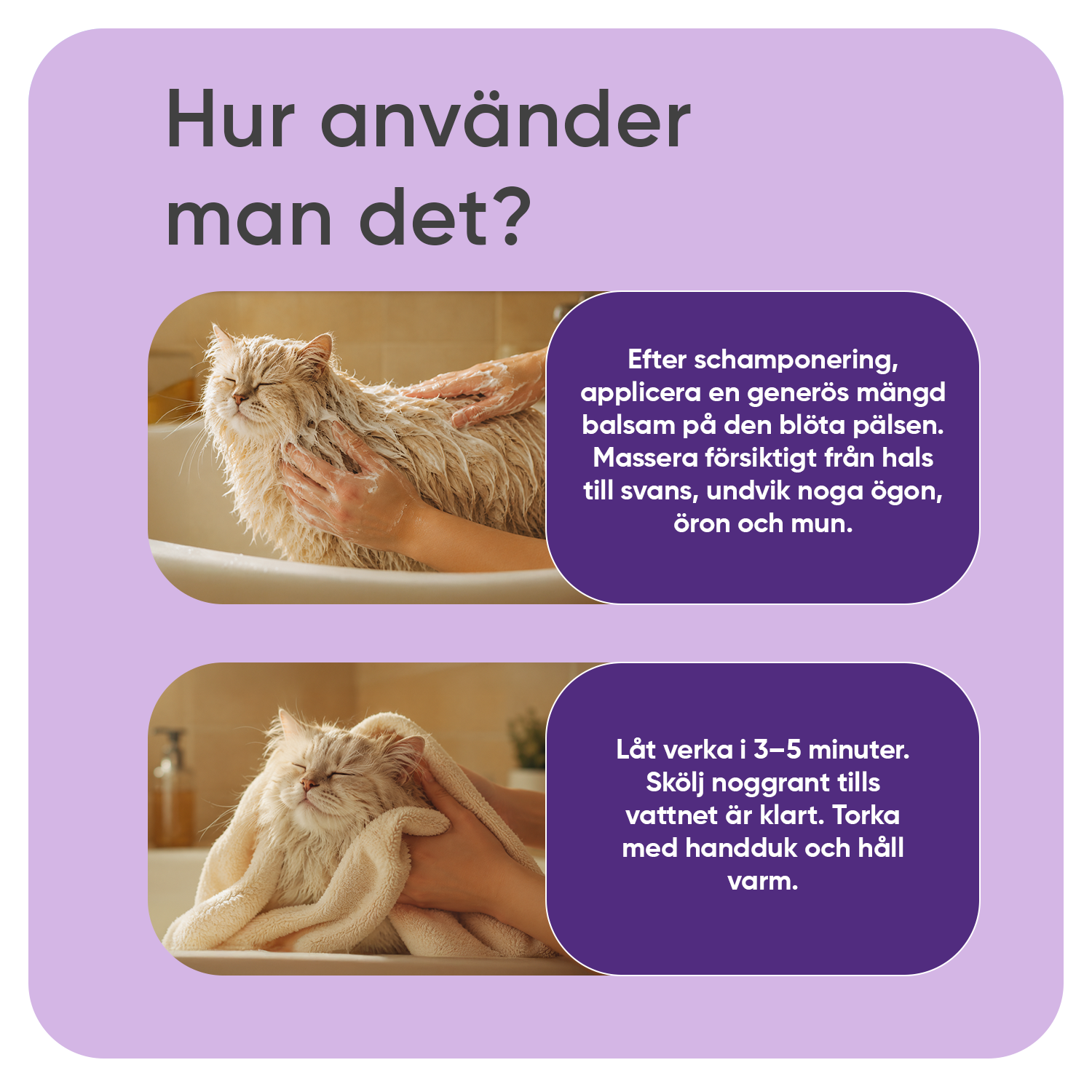 Vårdsbalsam för Katter 500ml
