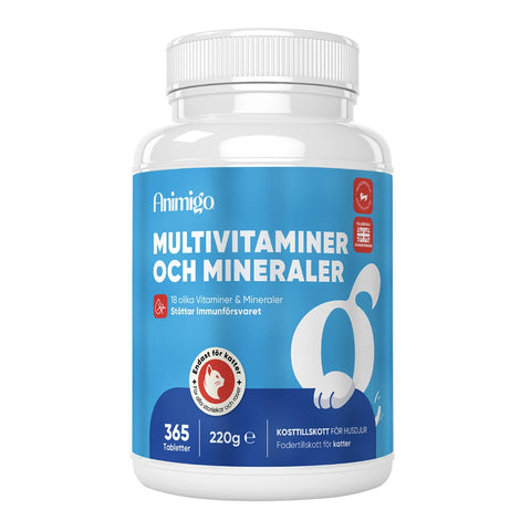 Multivitaminer och Mineraler för katter